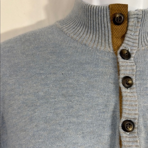 Peter Millar Gray Cashmere Turtleneck Sweater Classic Versatile Design Size L - Picture 9 of 14